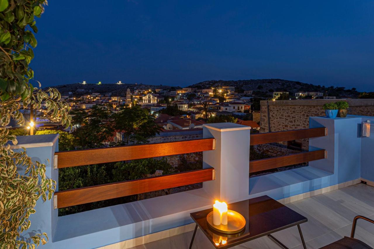Althea Apartments 1 Chalki Town Exterior photo